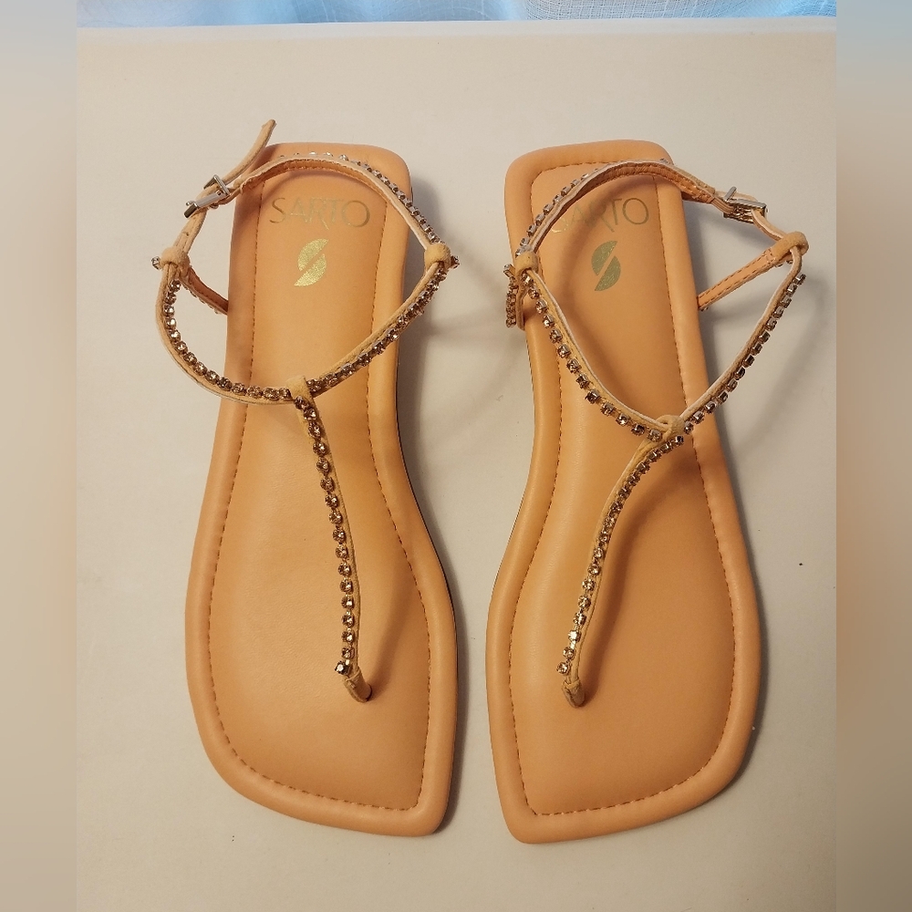 Franco Sarto Nolita Sandals  5.5M, Melon